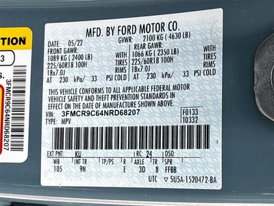 2022 Ford Bronco Sport Outer Banks
