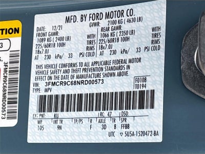 2022 Ford Bronco Sport Outer Banks