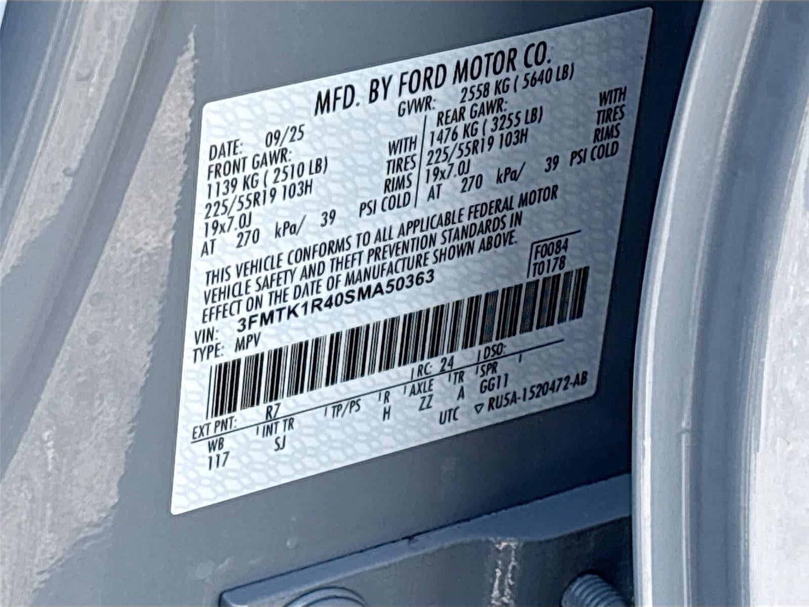 2025 Ford Mustang Mach-E Select