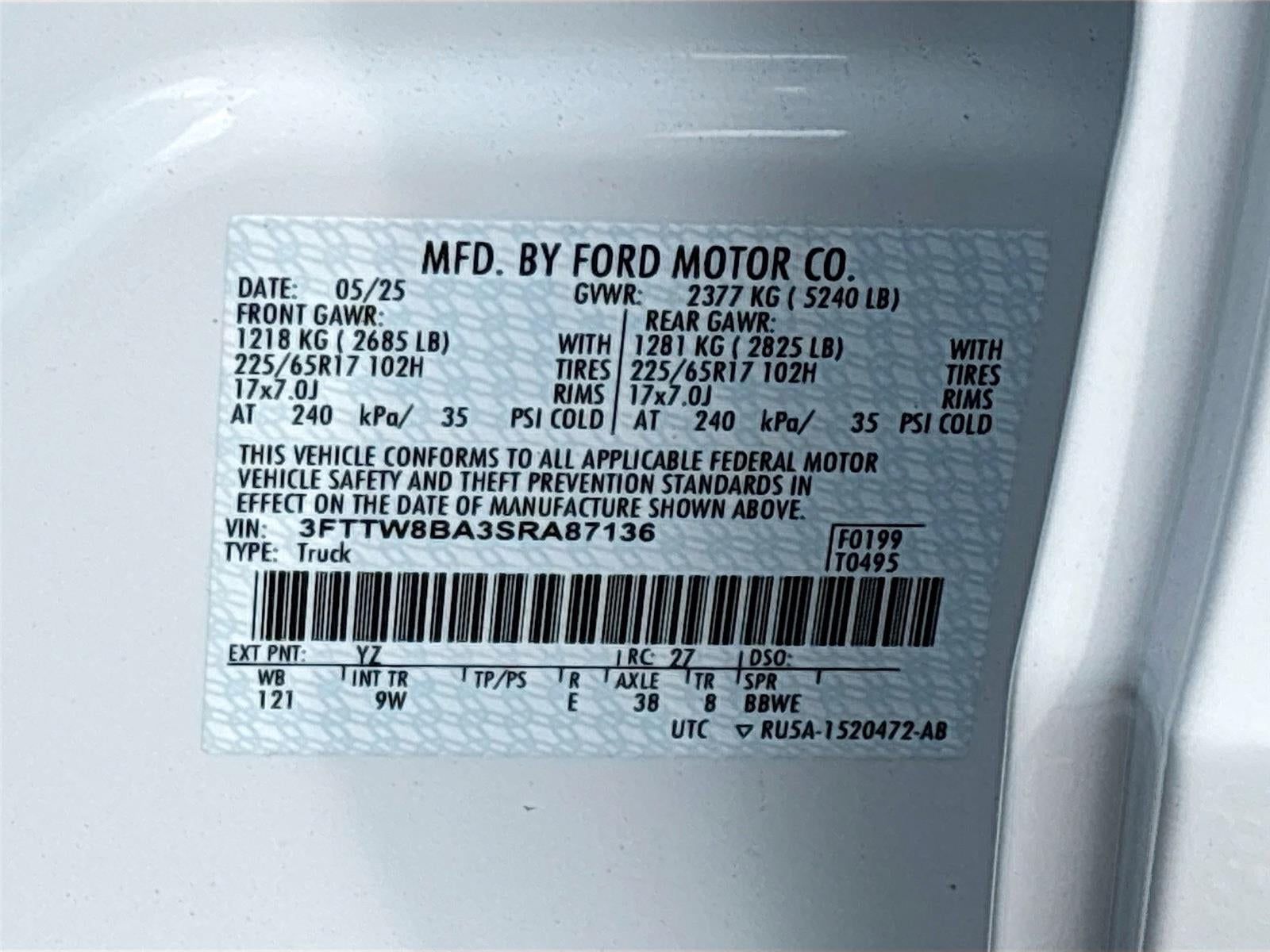 2025 Ford Maverick XL