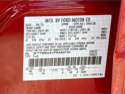 2023 Ford Maverick XLT Advanced