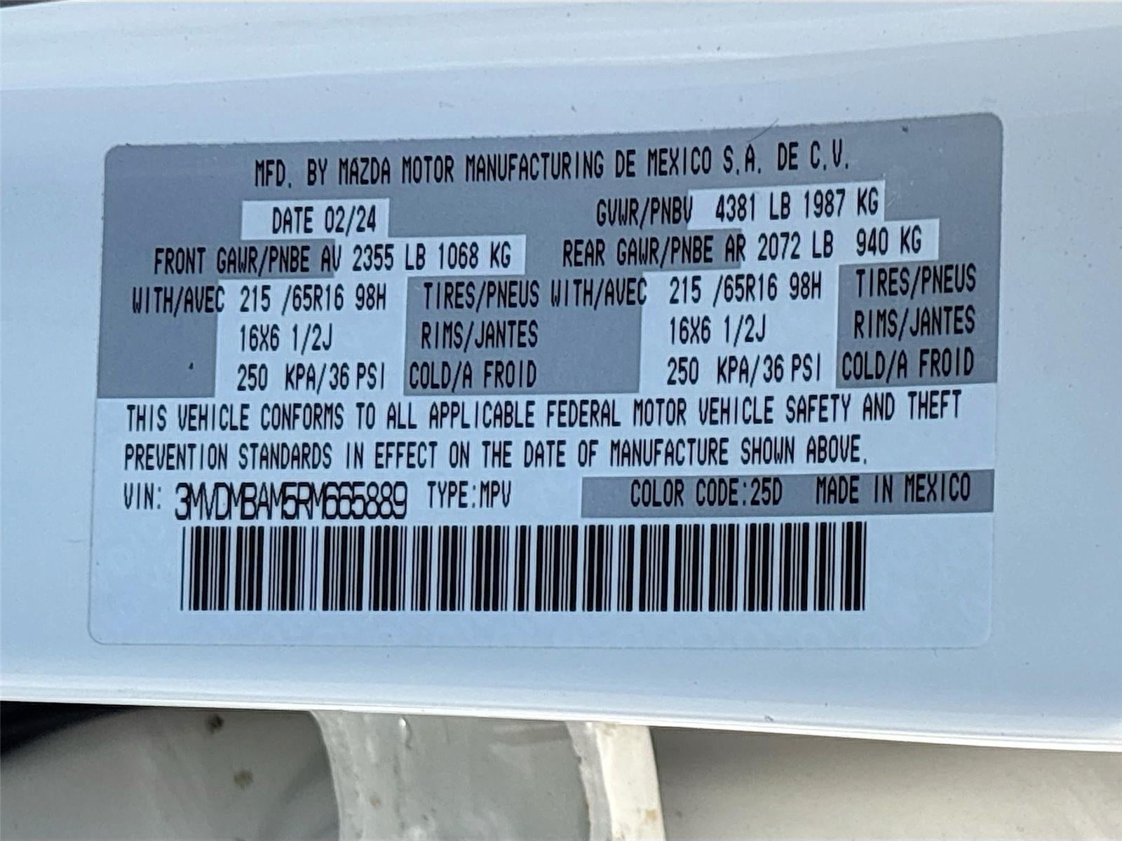 2024 Mazda Mazda CX-30 2.5 S