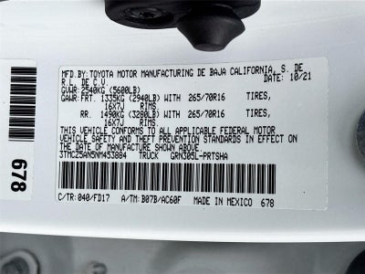 2022 Toyota Tacoma TRD Off Road