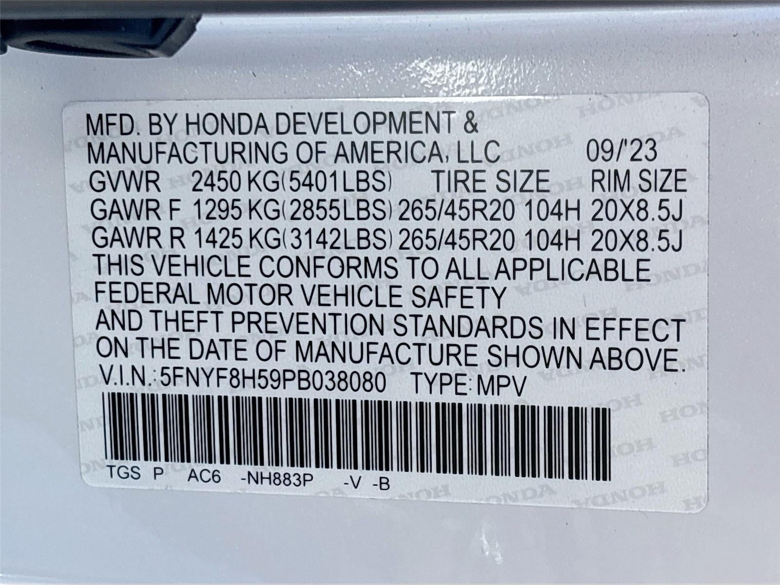 2023 Honda Passport EX-L