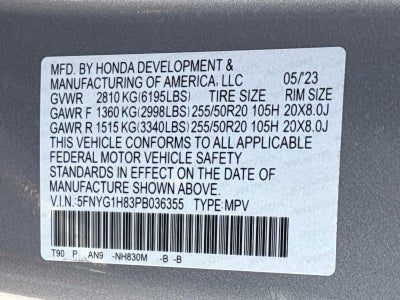 2023 Honda Pilot Elite