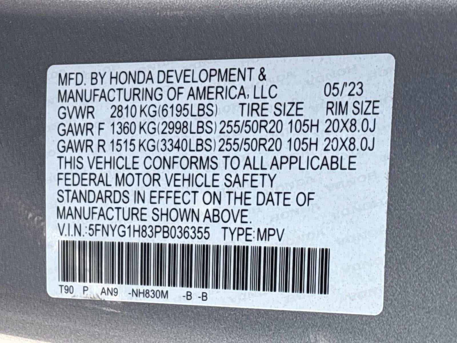 2023 Honda Pilot Elite