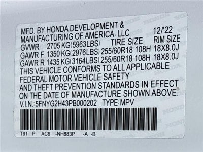 2023 Honda Pilot EX-L