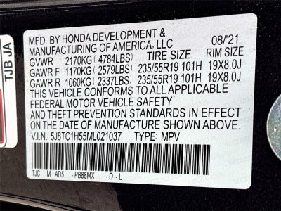 2021 Acura RDX w/Tech