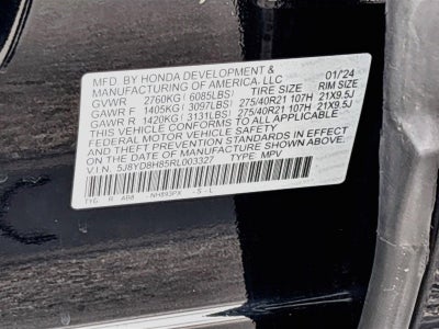 2024 Acura MDX SH-AWD Type S w/Advance Package