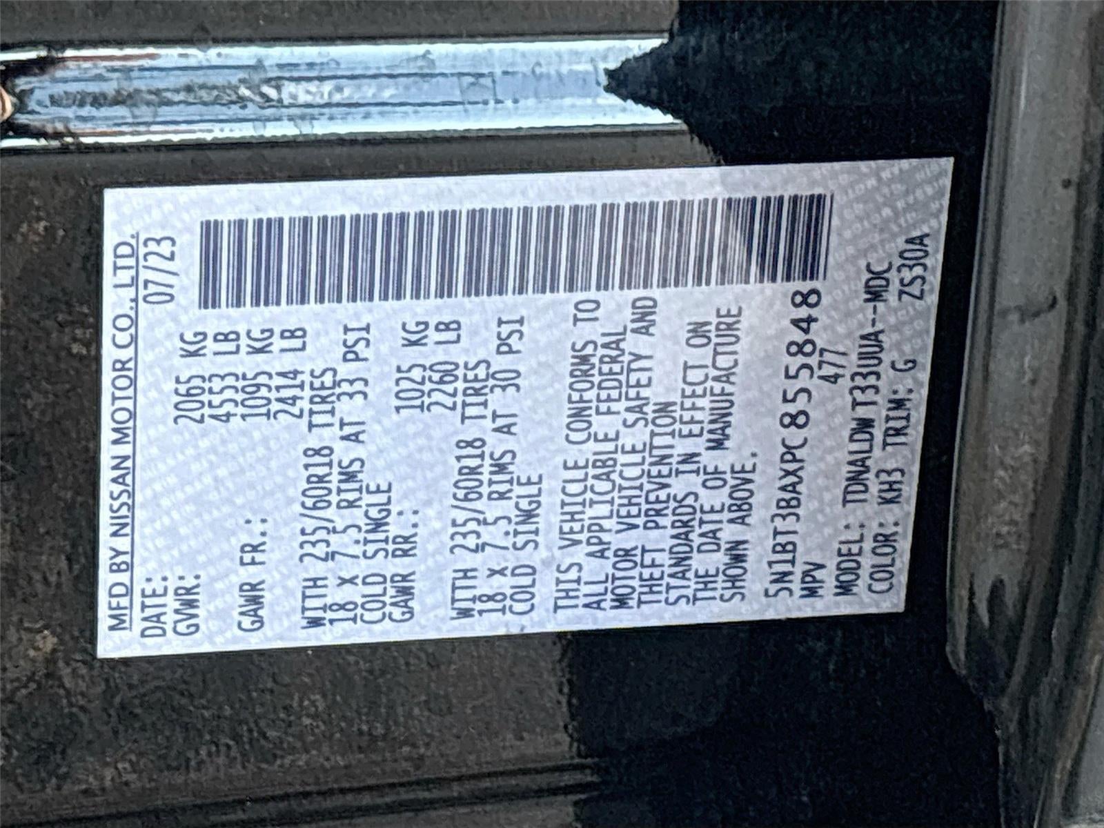 2023 Nissan Rogue SV