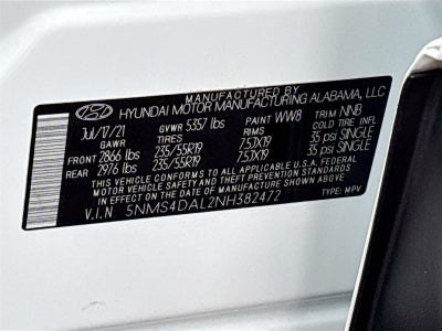 2022 Hyundai Santa Fe Limited