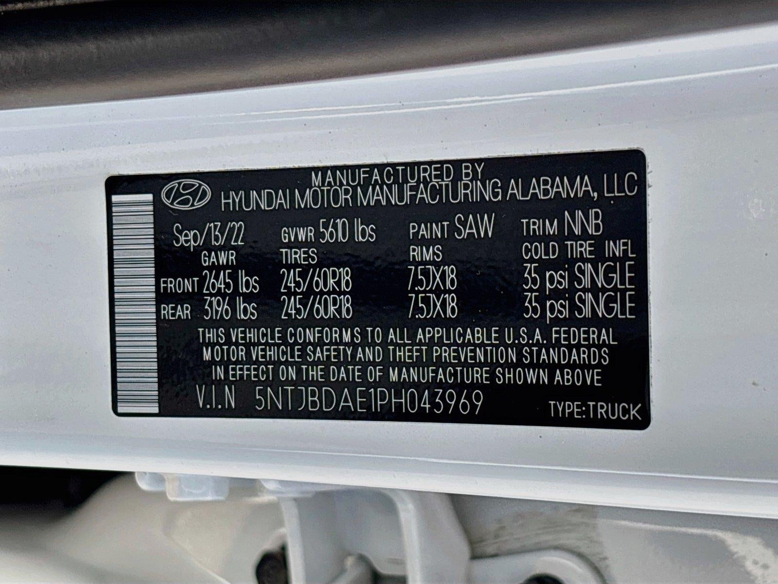 2023 Hyundai Santa Cruz SEL