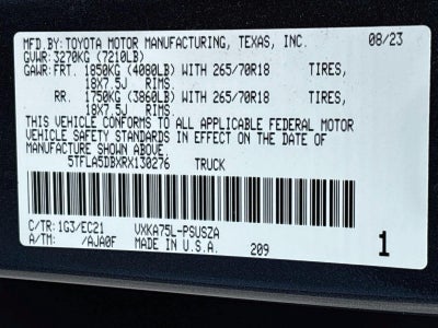 2024 Toyota Tundra SR5
