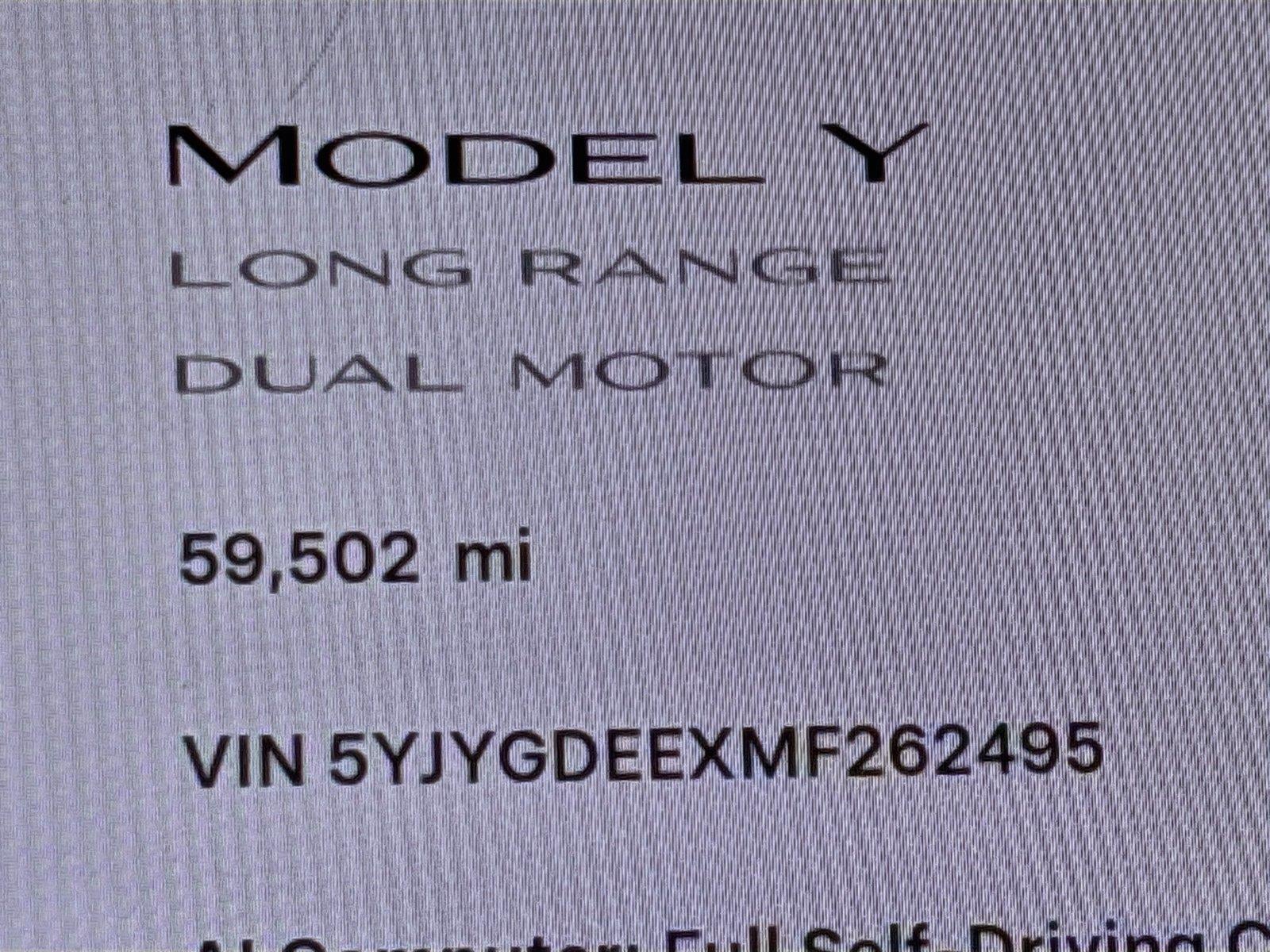 2021 Tesla Model Y Long Range