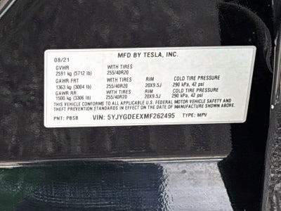2021 Tesla Model Y Long Range