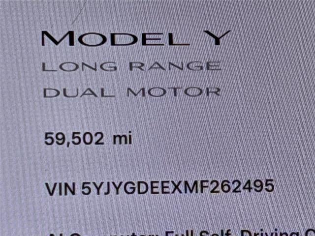 2021 Tesla Model Y Long Range