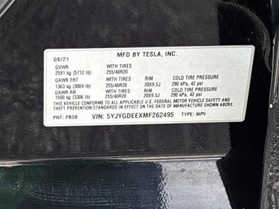 2021 Tesla Model Y Long Range