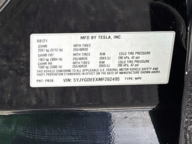 2021 Tesla Model Y Long Range