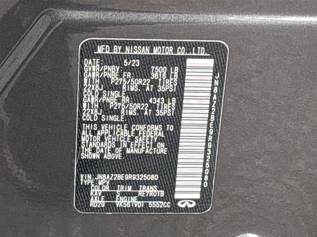 2024 INFINITI QX80 SENSORY