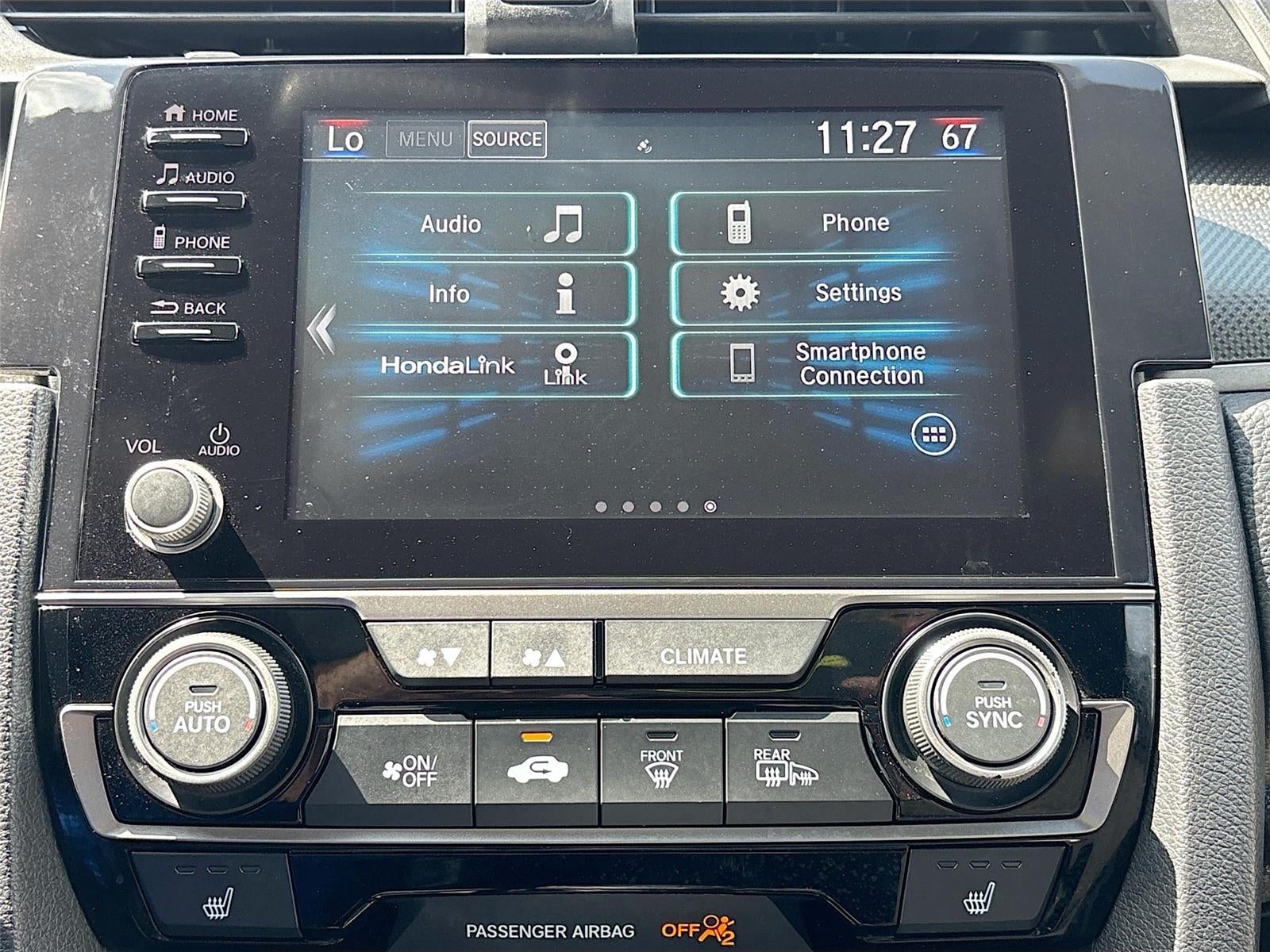 2019 Honda Civic Hatchback EX