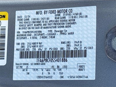 2025 Ford Mustang GT Premium RTR Spec 3