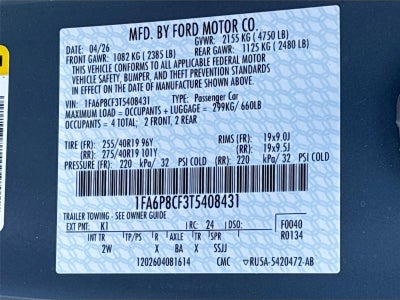 2026 Ford Mustang GT