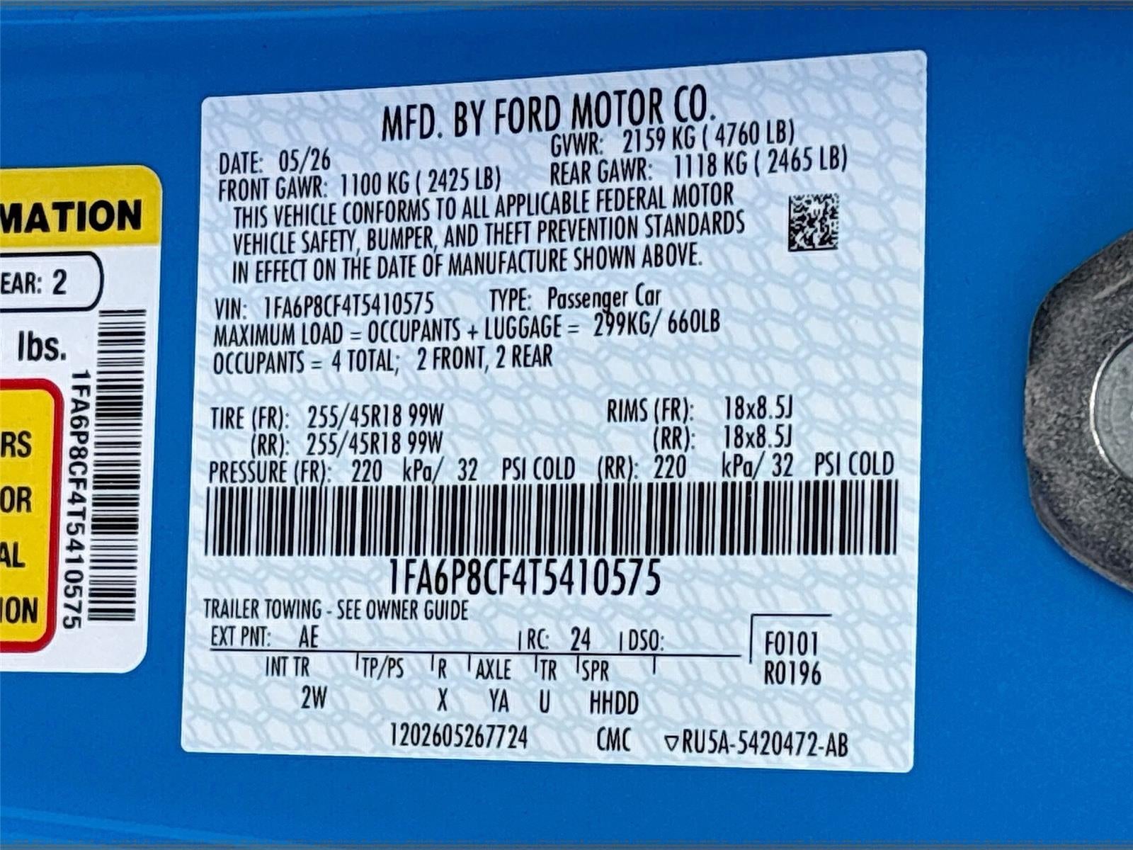 2026 Ford MUSTANG Base