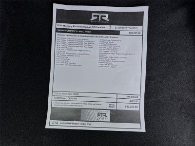 2026 Ford Mustang GT Premium RTR Spec 2