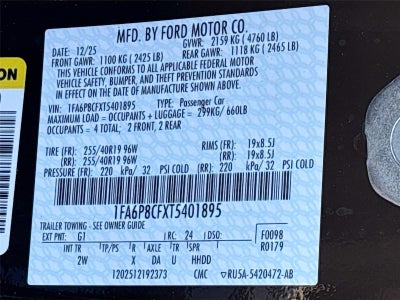 2026 Ford Mustang GT