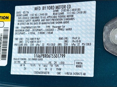 2026 Ford Mustang Dark Horse