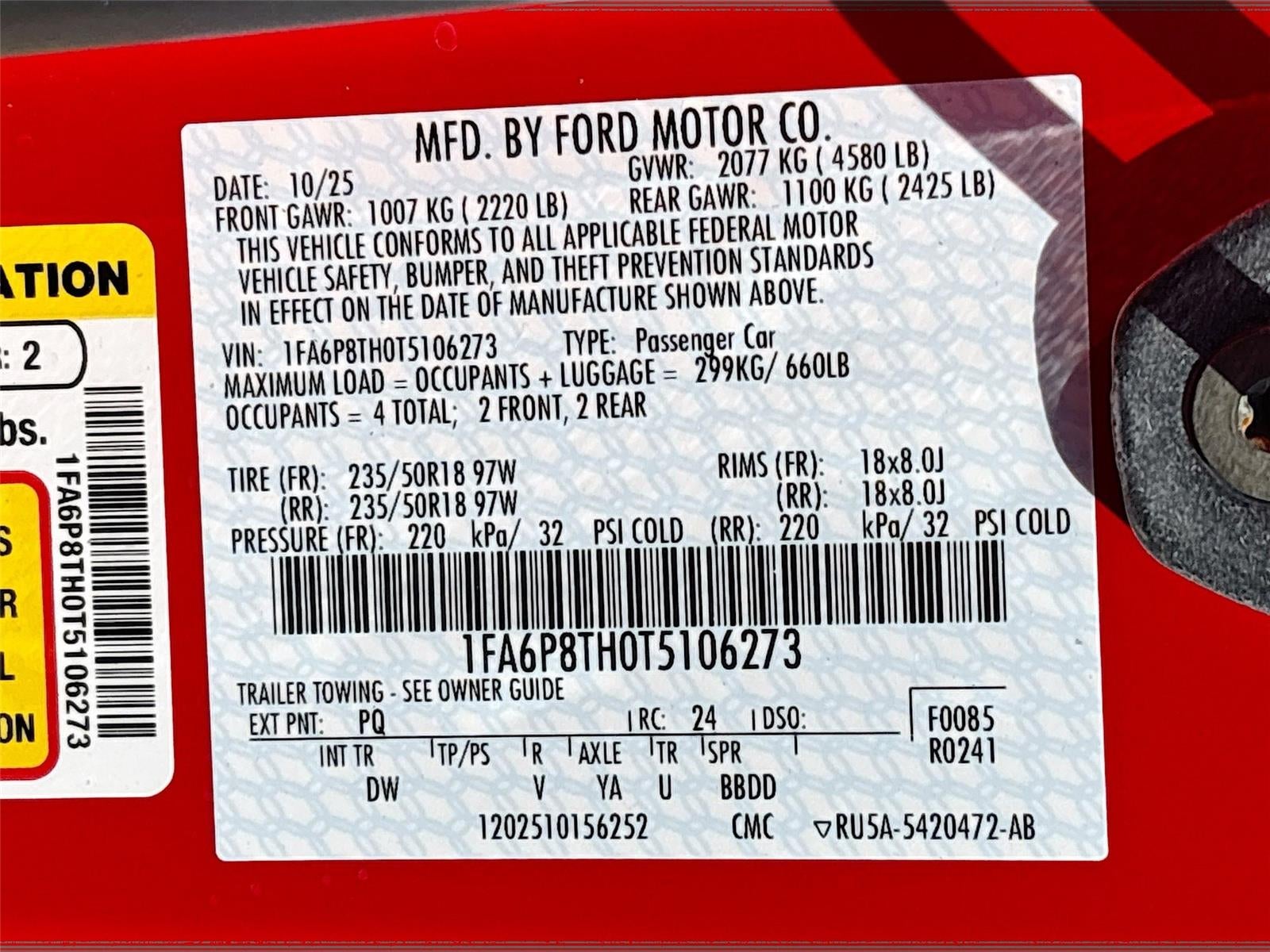 2026 Ford Mustang EcoBoost