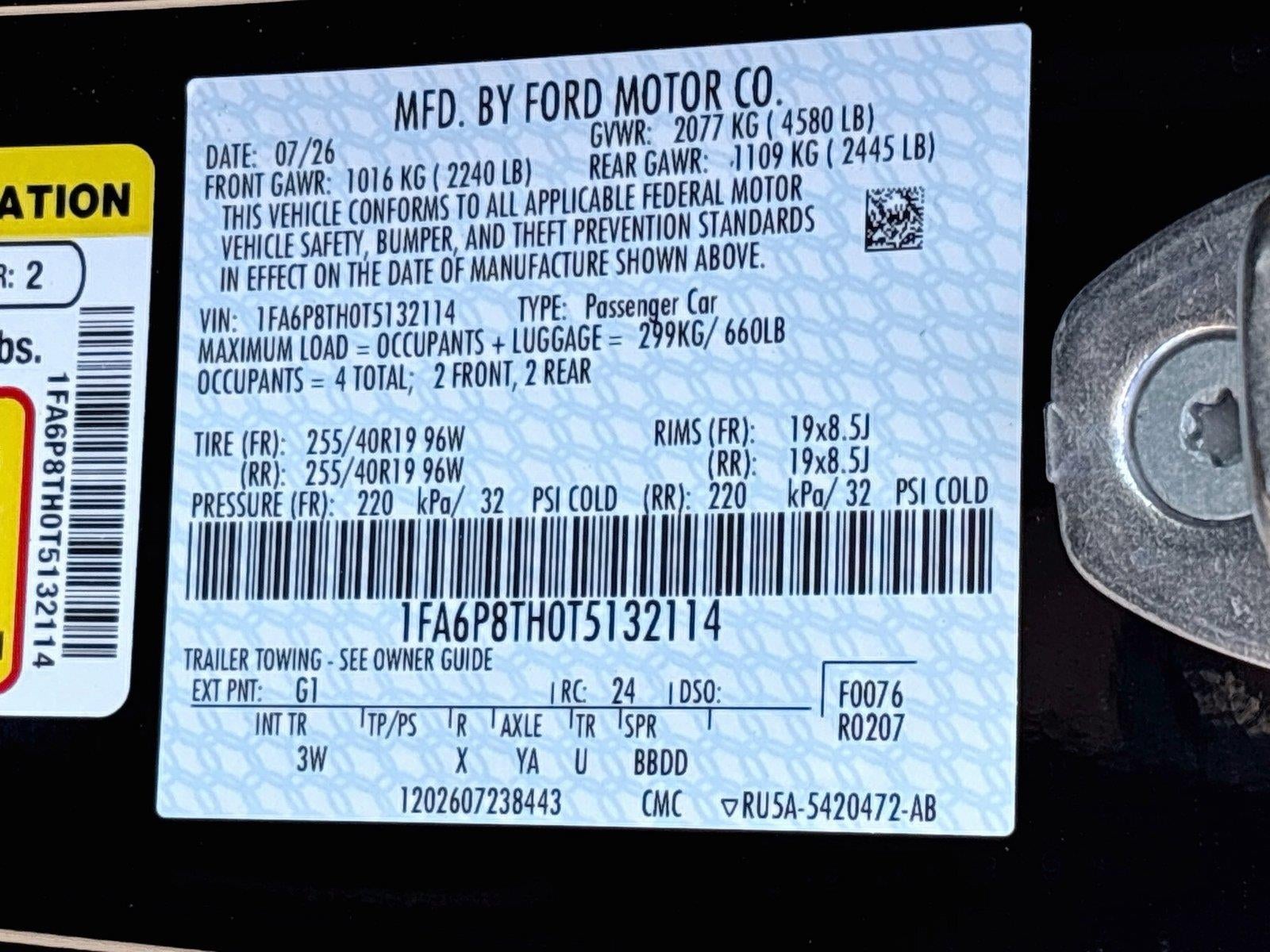 2026 Ford Mustang EcoBoost Premium