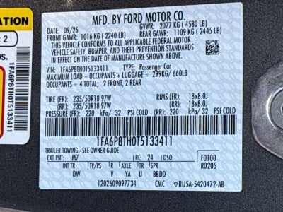 2026 Ford Mustang EcoBoost