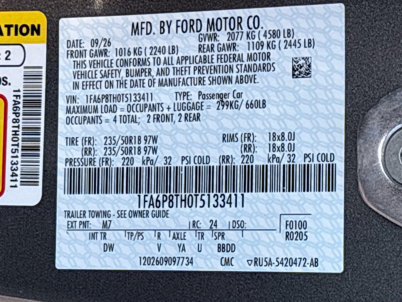 2026 Ford Mustang EcoBoost