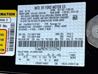 2026 Ford Mustang EcoBoost