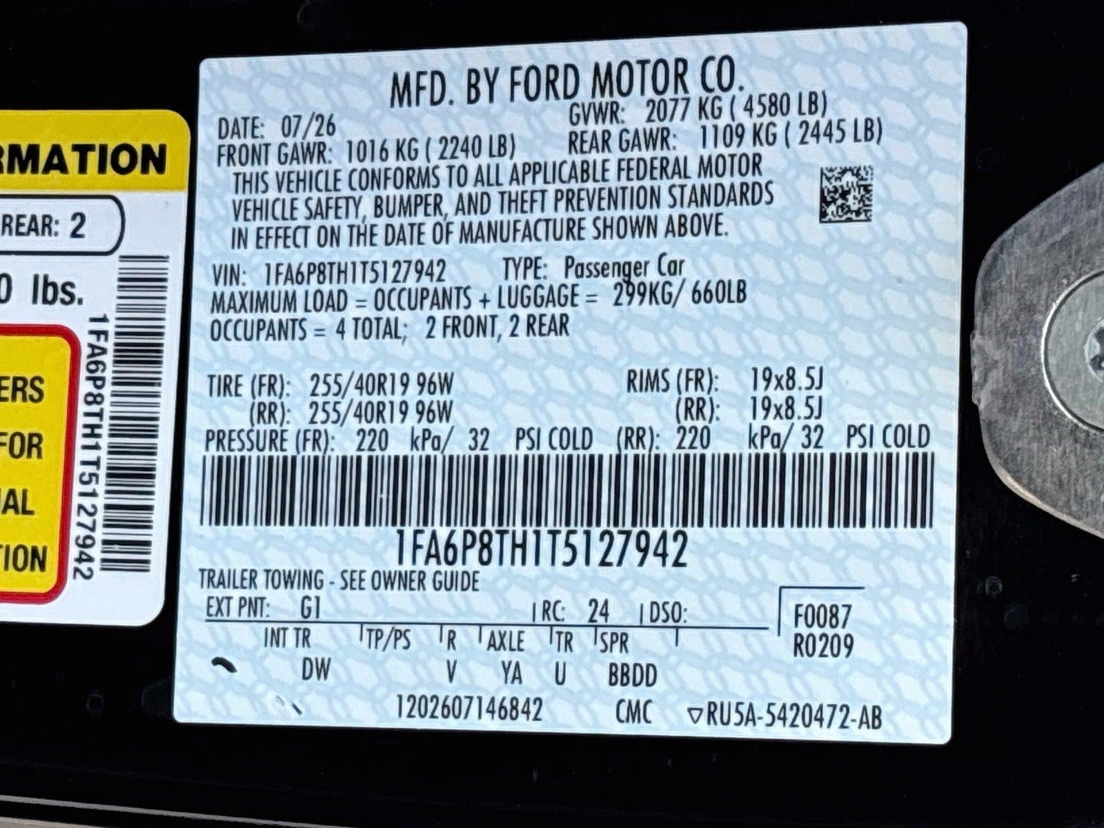 2026 Ford Mustang EcoBoost