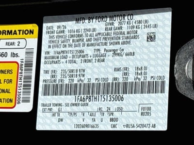 2026 Ford Mustang EcoBoost