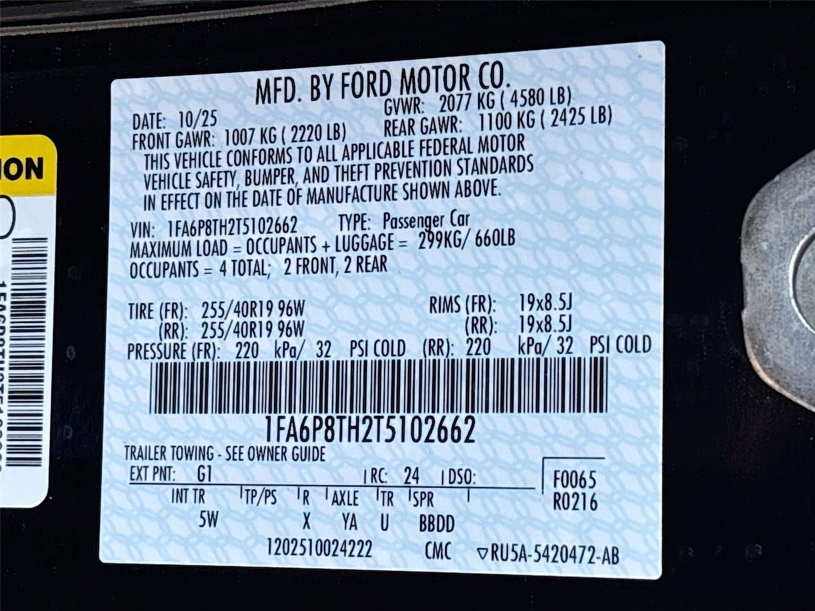 2026 Ford Mustang EcoBoost Premium