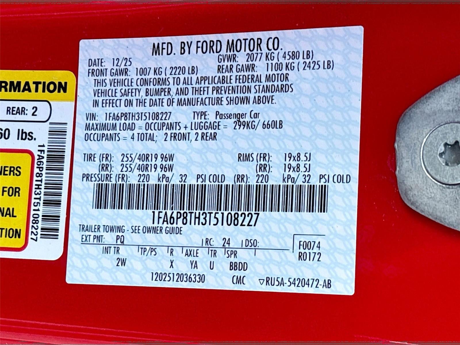 2026 Ford Mustang EcoBoost
