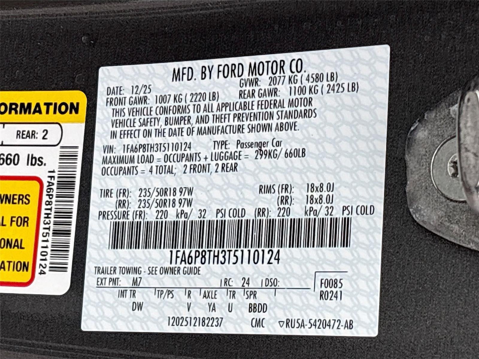 2026 Ford Mustang EcoBoost