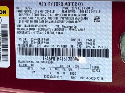 2026 Ford Mustang EcoBoost