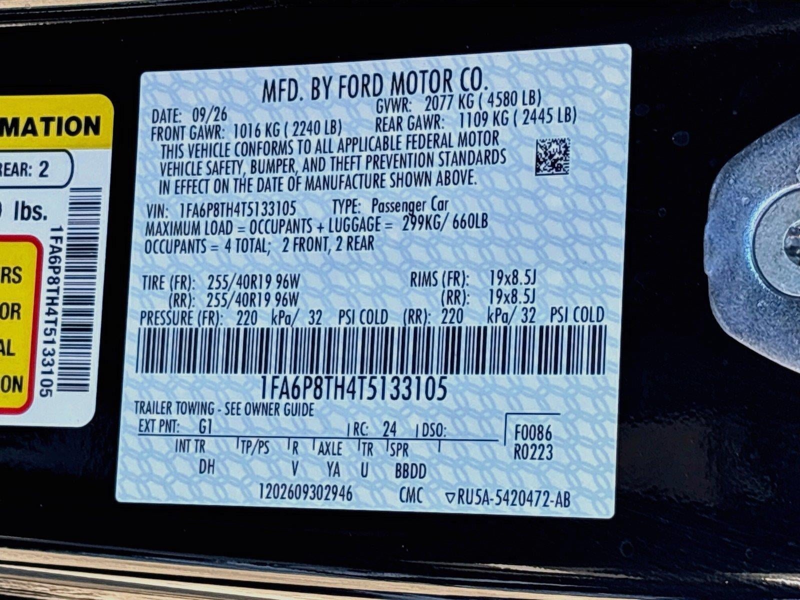 2026 Ford Mustang EcoBoost