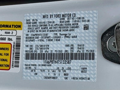 2026 Ford Mustang EcoBoost
