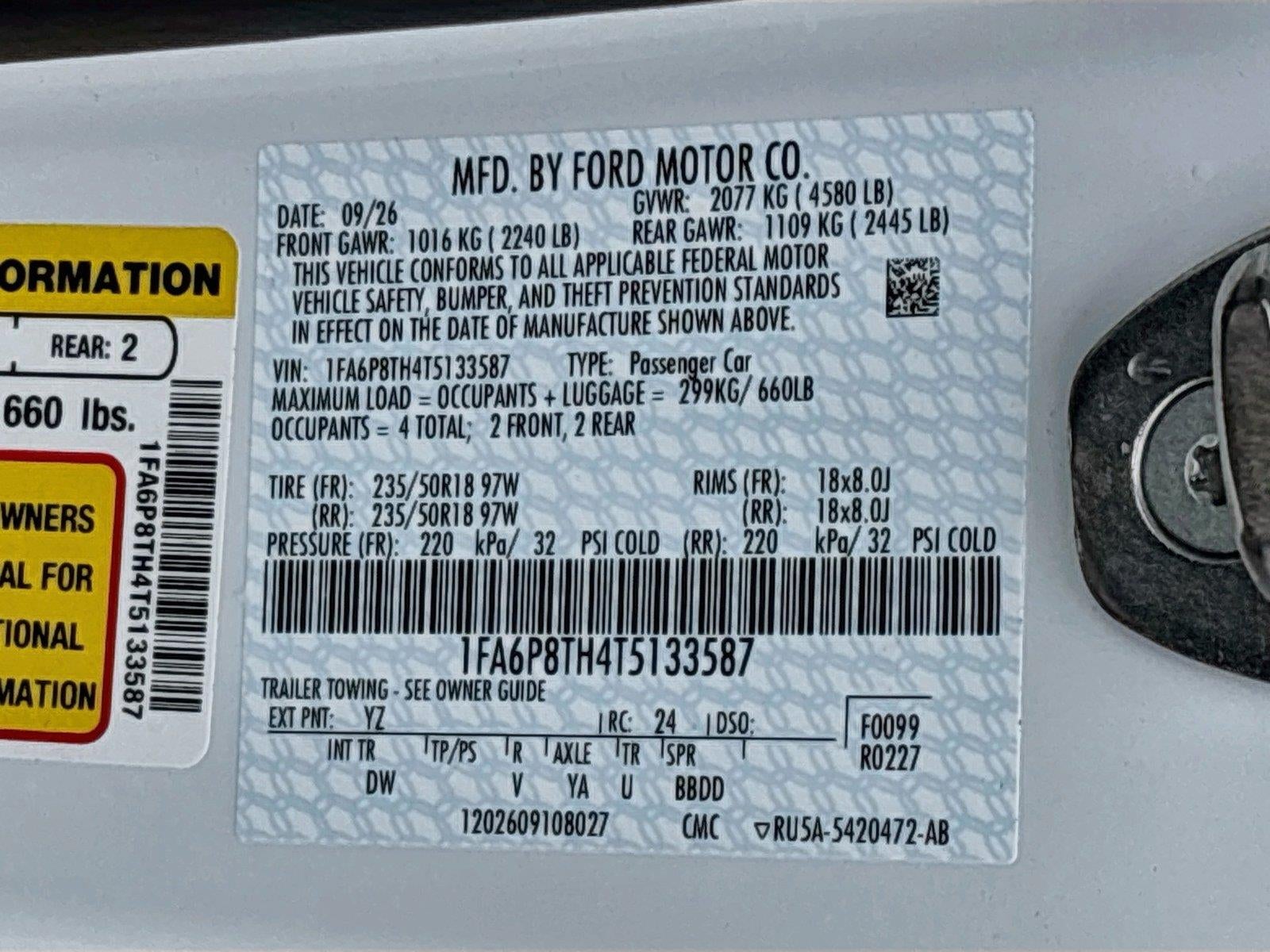 2026 Ford Mustang EcoBoost