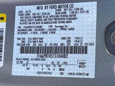 2026 Ford Mustang EcoBoost