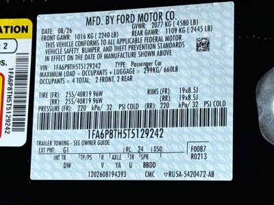 2026 Ford Mustang EcoBoost