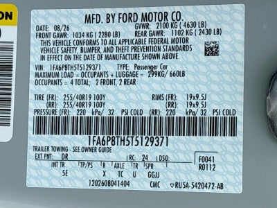 2026 Ford Mustang EcoBoost Premium