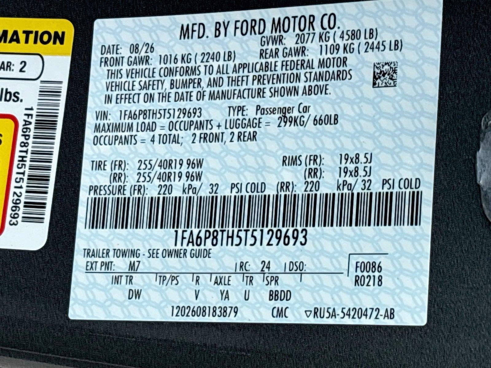 2026 Ford Mustang EcoBoost