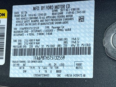 2026 Ford Mustang EcoBoost