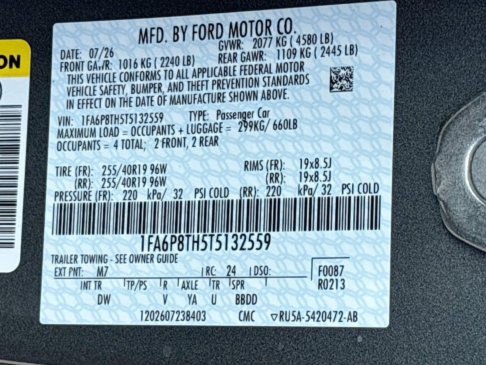 2026 Ford Mustang EcoBoost